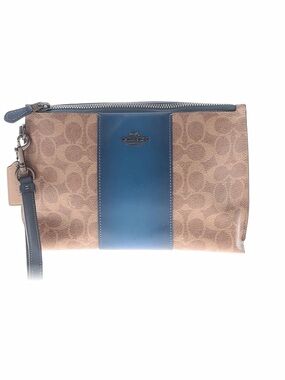 Coach Large Zip Pouch like new